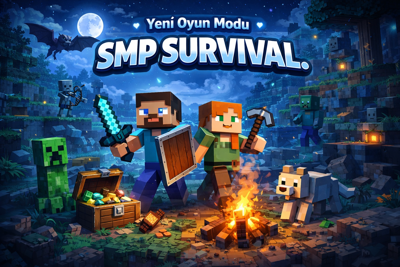 Smp Survival Sizlerle!